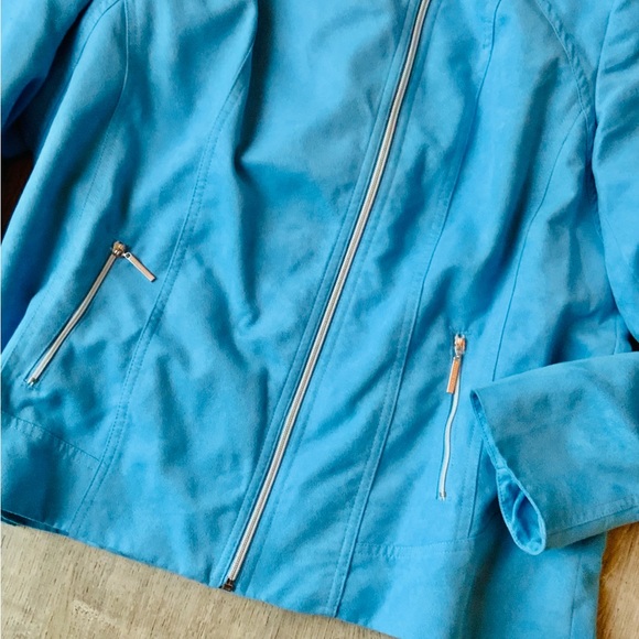 Allison Daley Bomber Jacket *No Size Tag* (Large?) - Picture 6 of 11